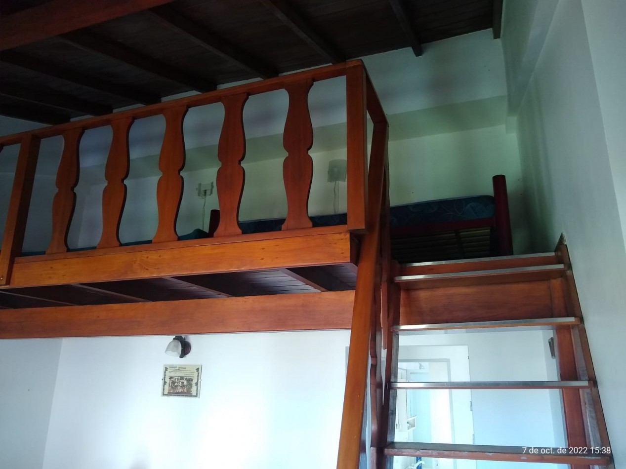 Departamento dos ambientes a metros del mar