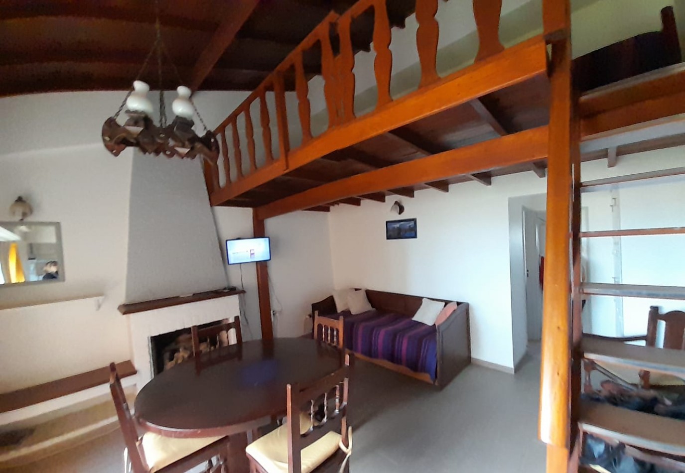 Departamento dos ambientes a metros del mar