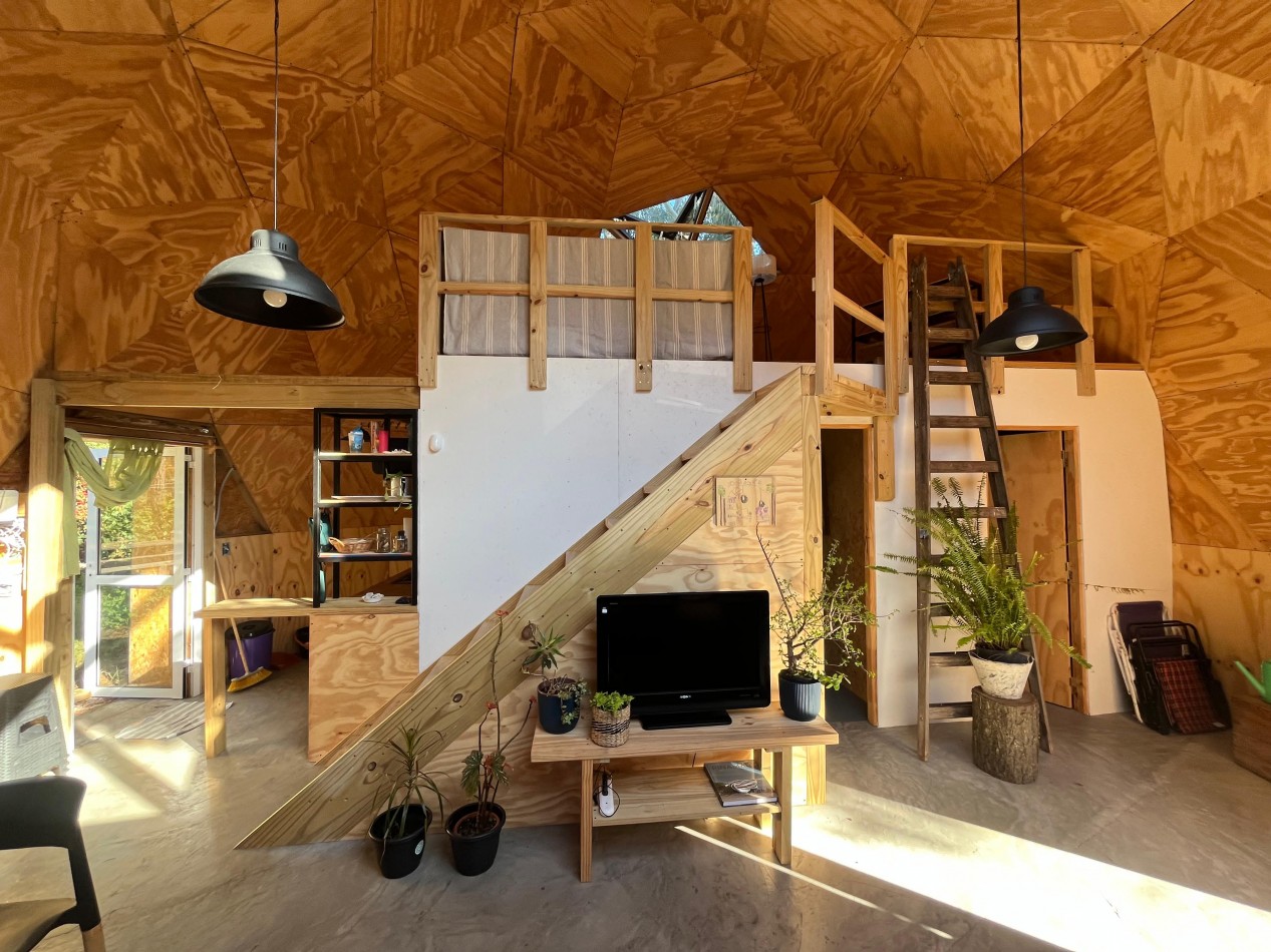 Casa/Domo en venta Valeria del mar - 2 ambientes + entrepiso - Woodframe - 1 año antiguedad 