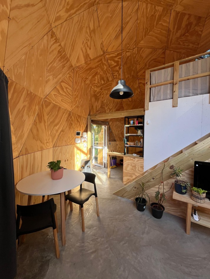 Casa/Domo en venta Valeria del mar - 2 ambientes + entrepiso - Woodframe - 1 año antiguedad 