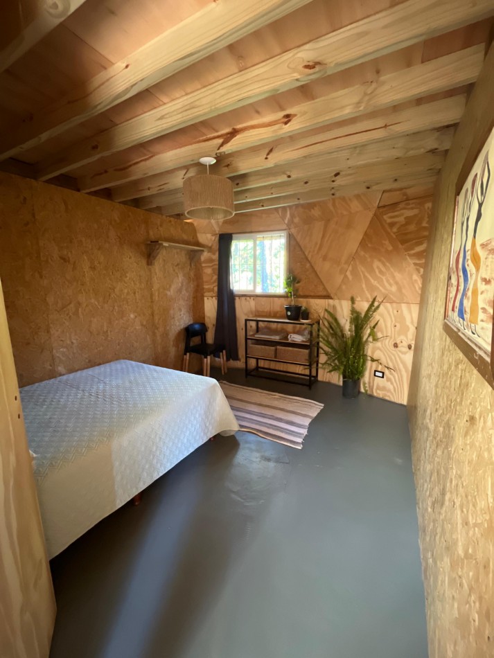 Casa/Domo en venta Valeria del mar - 2 ambientes + entrepiso - Woodframe - 1 año antiguedad 