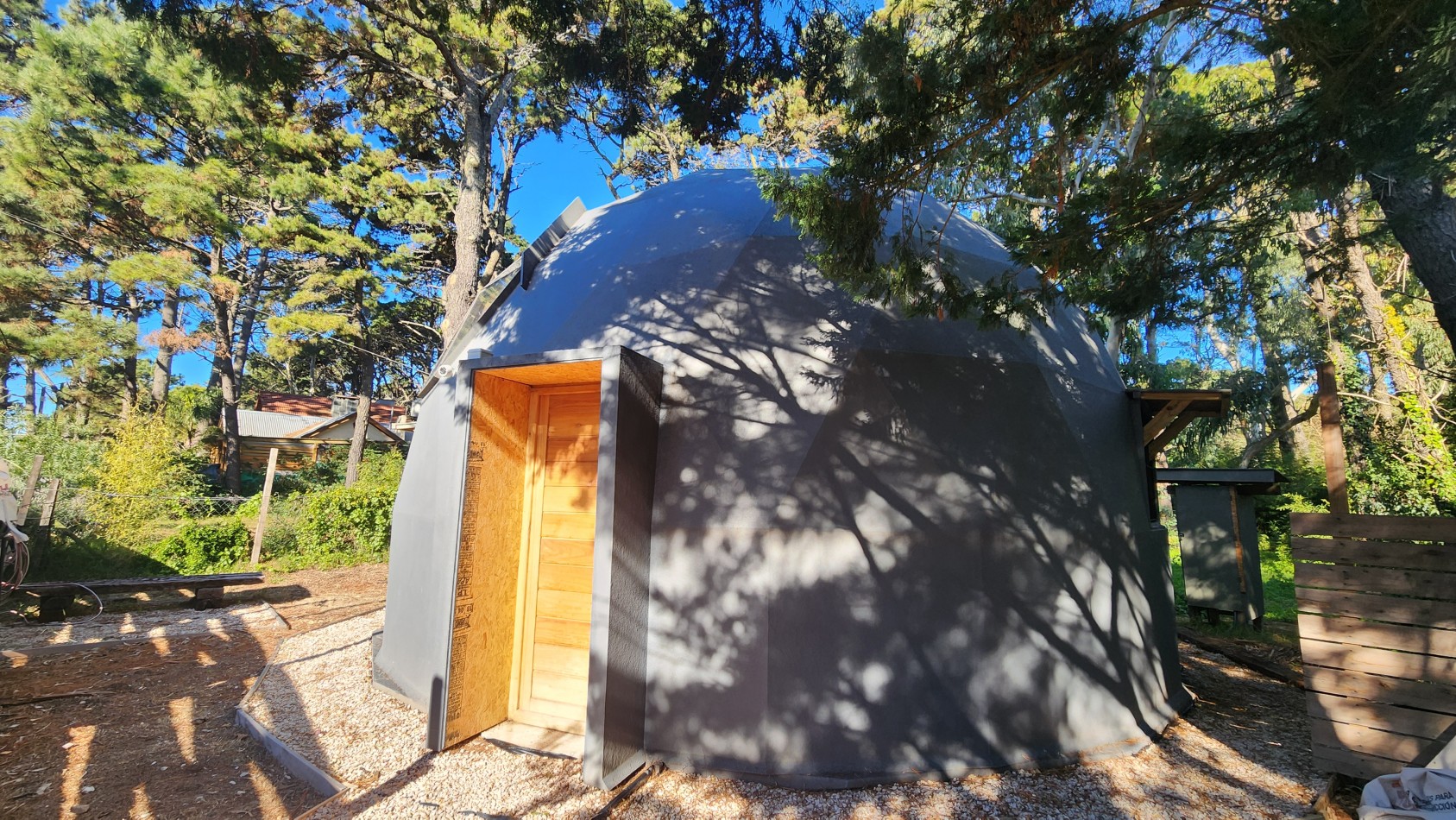 Casa/Domo en venta Valeria del mar - 2 ambientes + entrepiso - Woodframe - 1 año antiguedad 