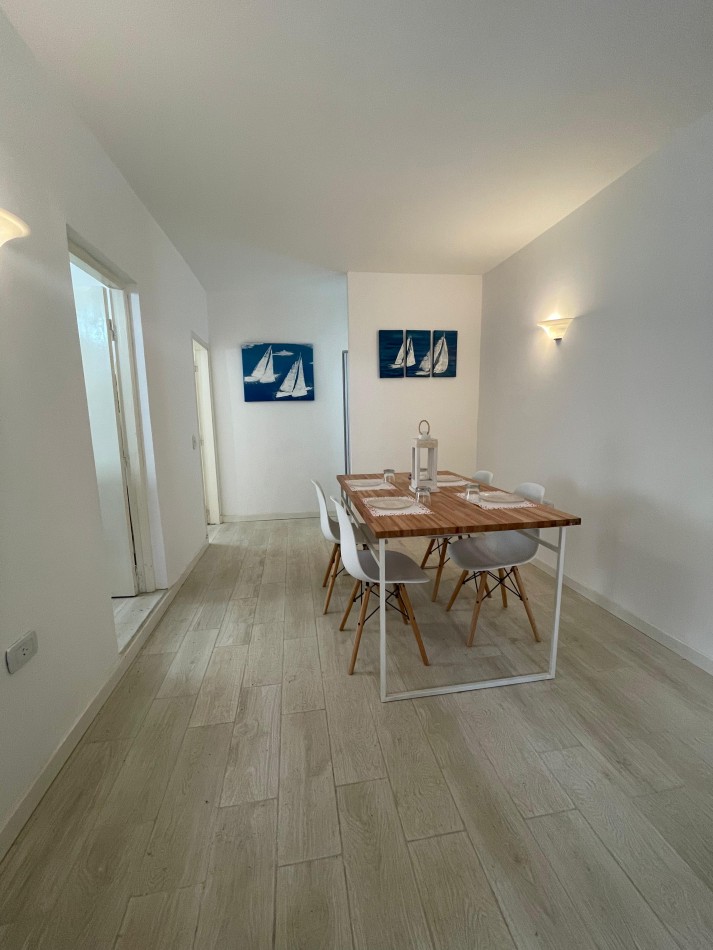 Departamento en Venta en Pinamar 3 Ambientes Zona centro Gas natural Remodelado. FINANCIA.