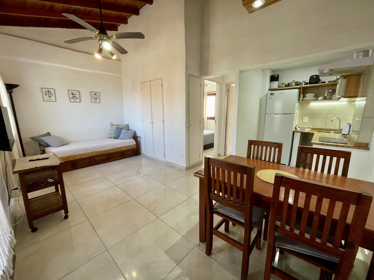 Departamento 2 ambientes con vista al mar en Pinamar