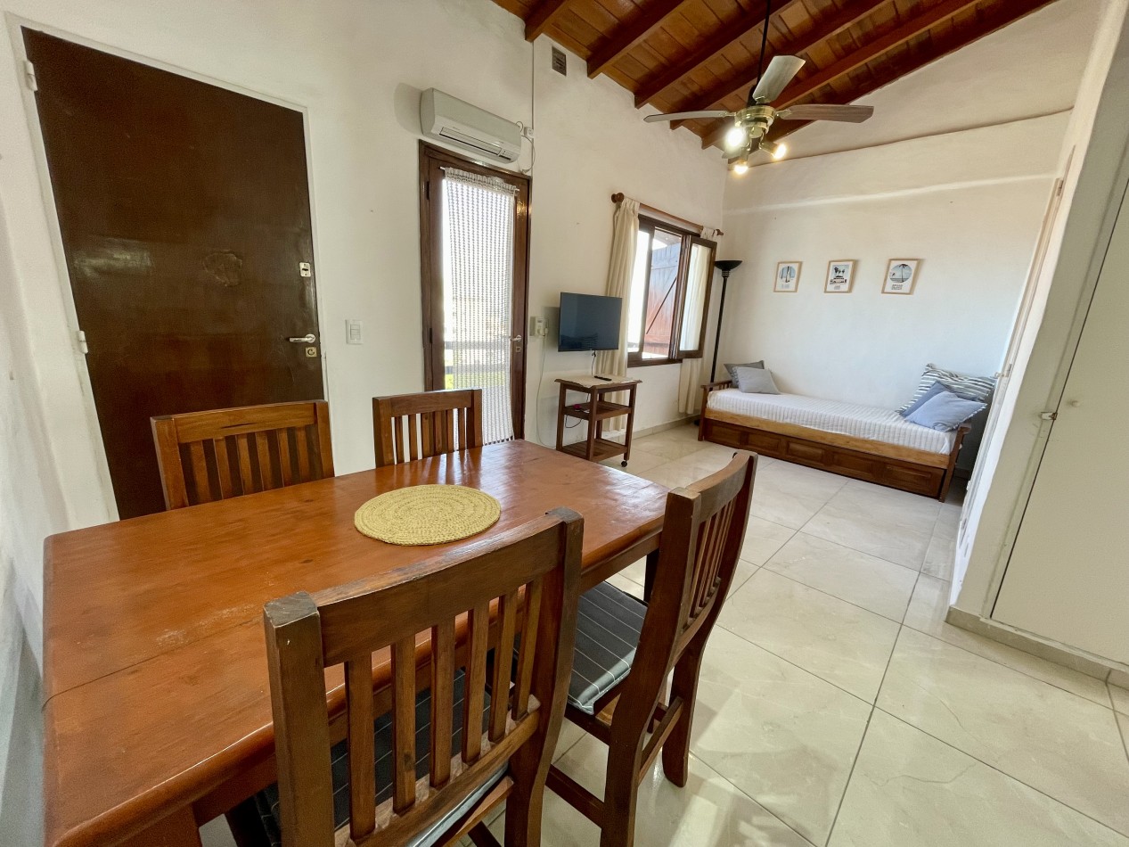 Departamento 2 ambientes con vista al mar en Pinamar