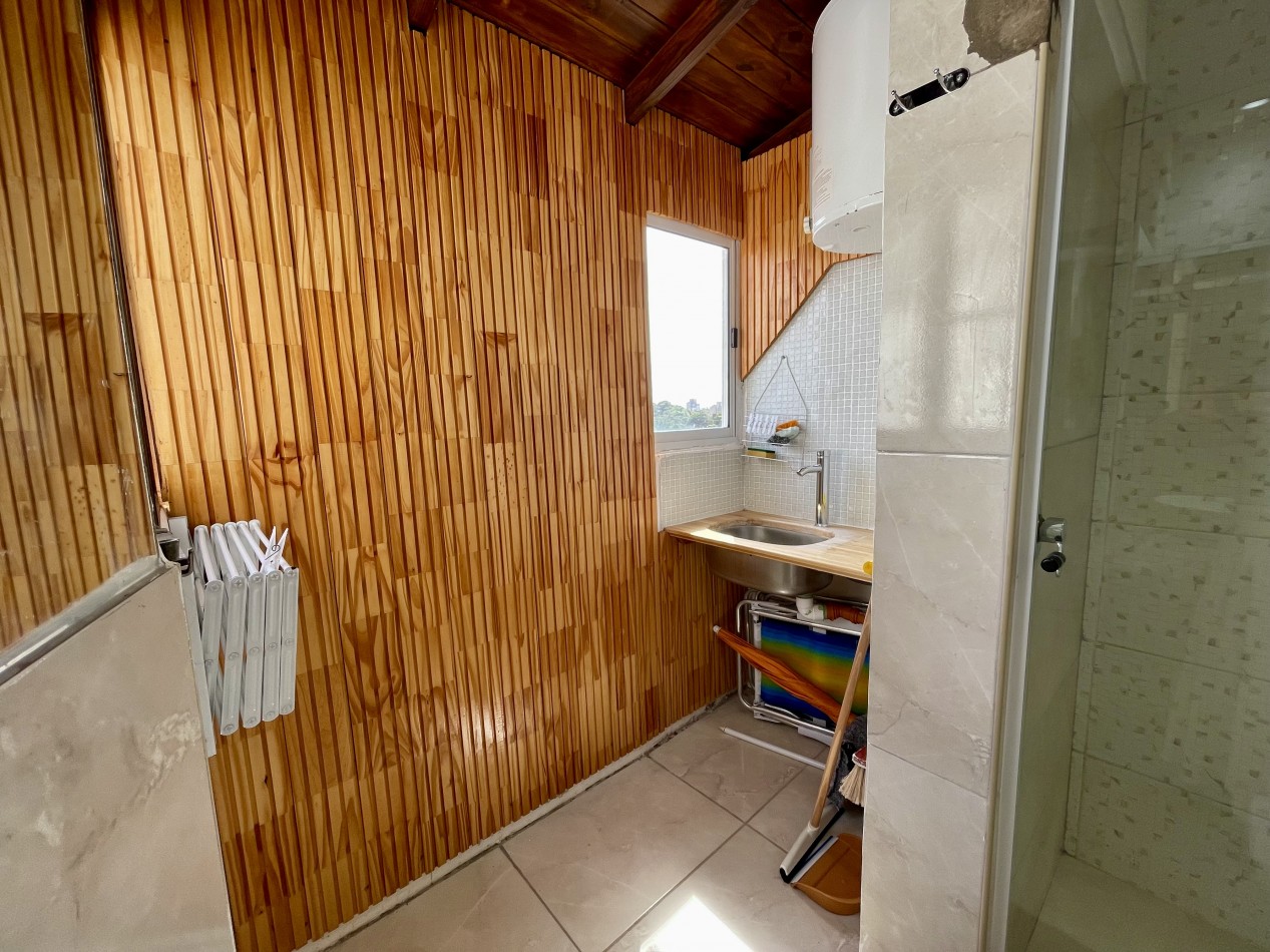 Departamento 2 ambientes con vista al mar en Pinamar