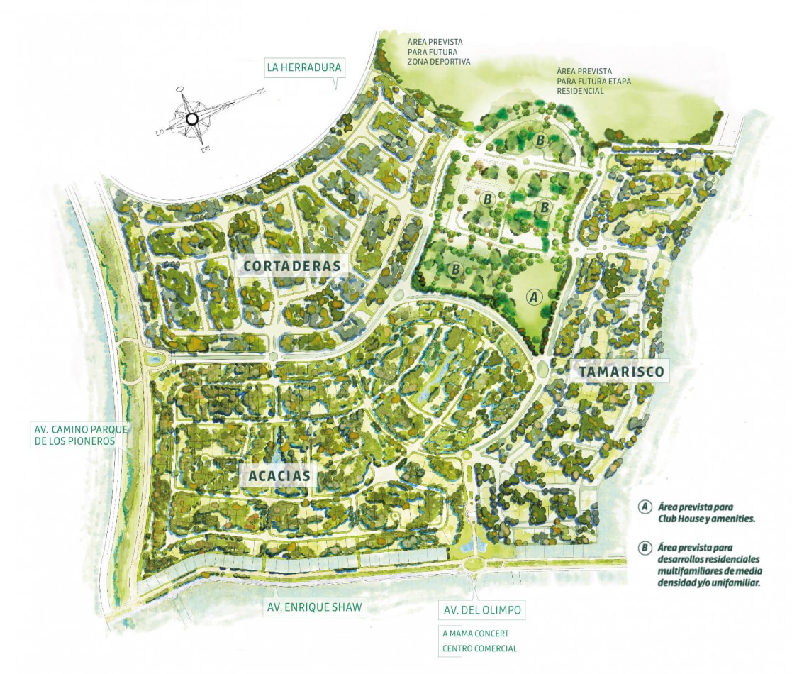 Lote-Terreno en Venta Pinamar Barrio Bosques Mz AM Lote 3