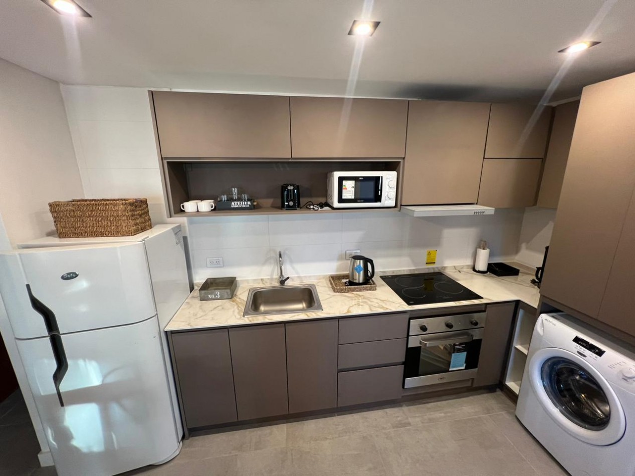 Departamento 2 ambientes con cochera y piscina Pinamar 
