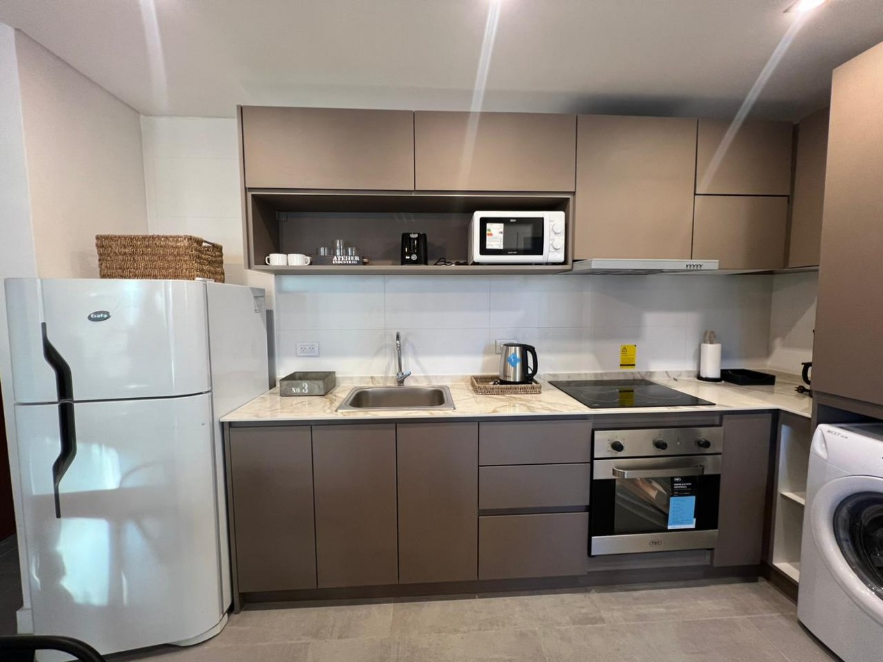 Departamento 2 ambientes con cochera y piscina Pinamar 