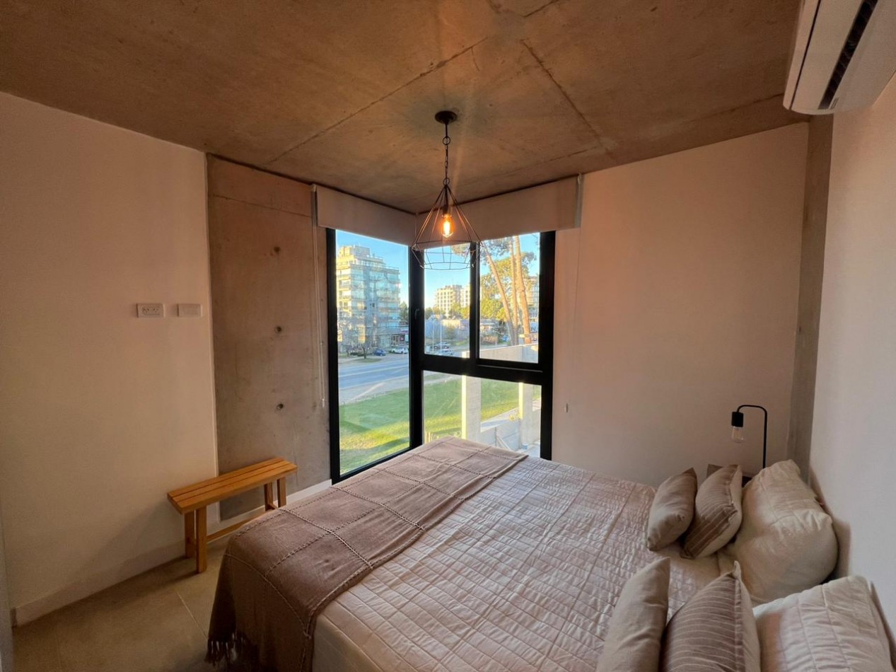 Departamento 2 ambientes con cochera y piscina Pinamar 