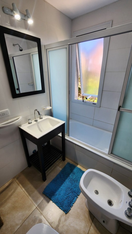 Departamento venta 3 ambientes Valeria del mar 50 mts playa + gas natural + cochera 
