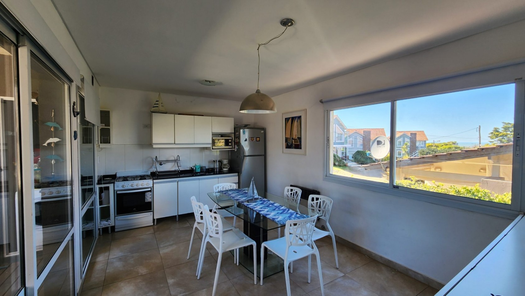 Departamento venta 3 ambientes Valeria del mar 50 mts playa + gas natural + cochera 