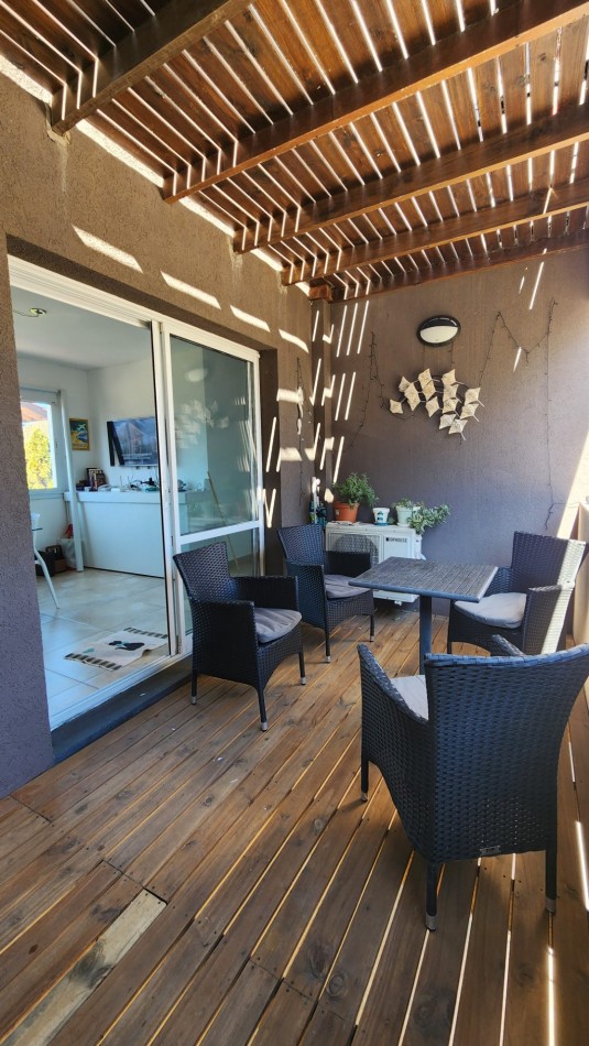 Departamento venta 3 ambientes Valeria del mar 50 mts playa + gas natural + cochera 