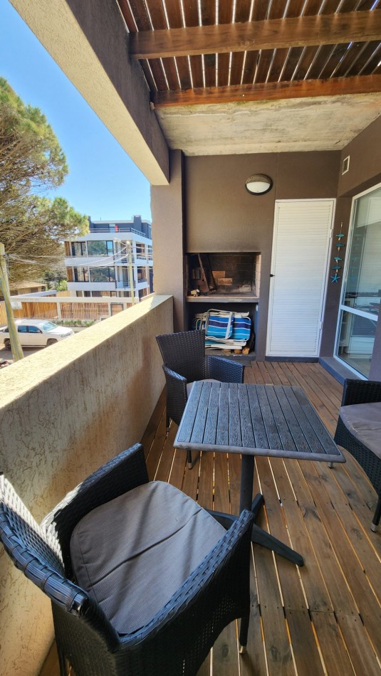 Departamento venta 3 ambientes Valeria del mar 50 mts playa + gas natural + cochera 
