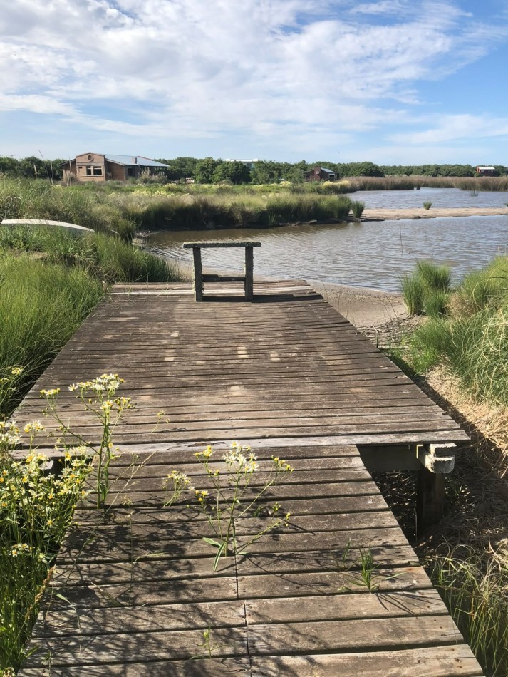 Chacra Terreno en Venta Laguna del Rosario Madariaga-Pinamar 10.000 m2 Vista a laguna Muelle propio