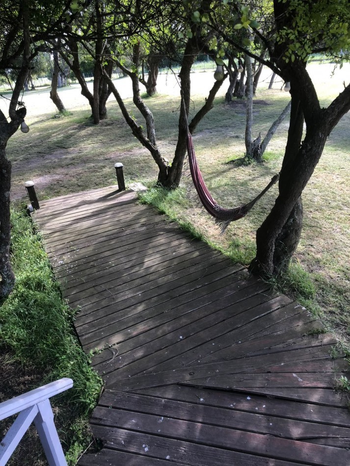 Chacra Terreno en Venta Laguna del Rosario Madariaga-Pinamar 10.000 m2 Vista a laguna Muelle propio