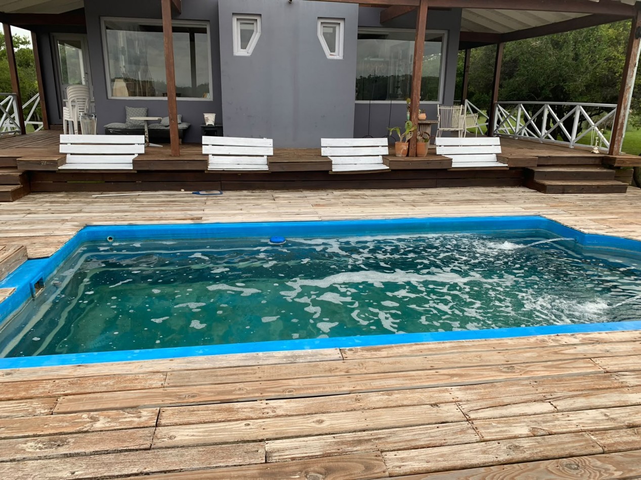 Casa en Venta Laguna del Rosario Madariaga-Pinamar 10.000 m2 5 Ambientes Vista a laguna
