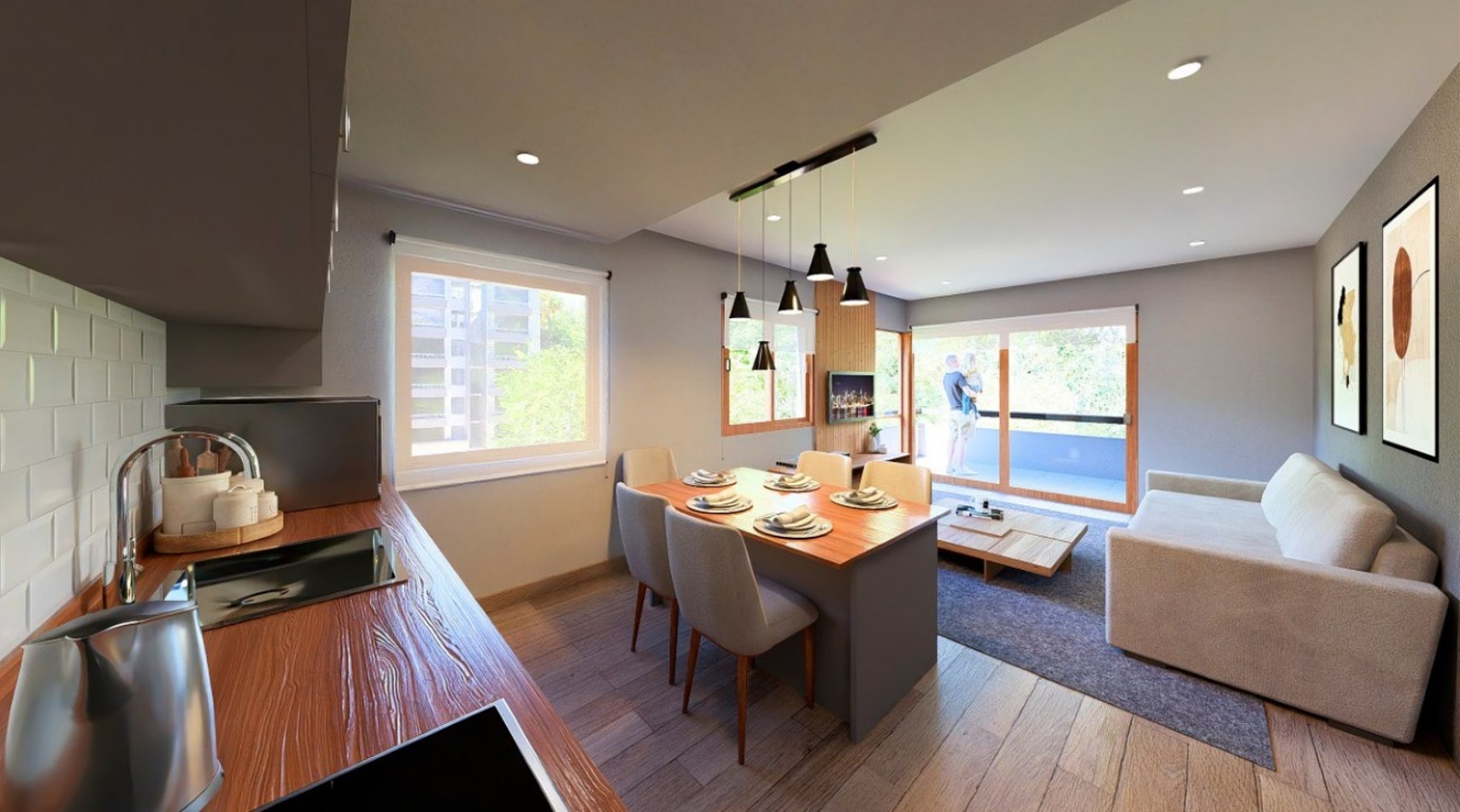 Departamento 2 ambientes en Venta desde el pozo Pinamar-Valeria del Mar Cochera propia y balcon Financiacion
