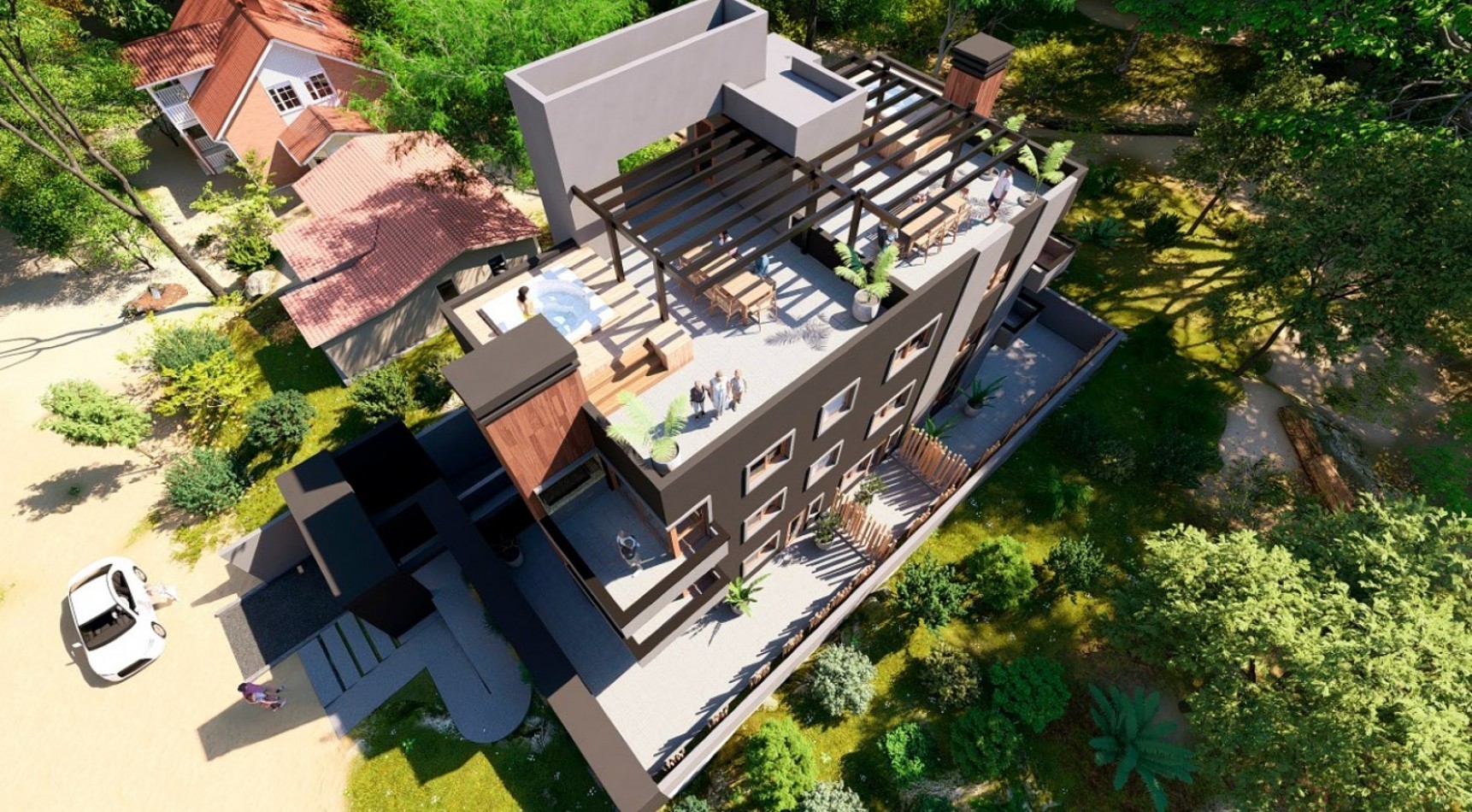 Departamento 2 ambientes en Venta desde el pozo Pinamar-Valeria del Mar Cochera Terraza y balcon Financiacion